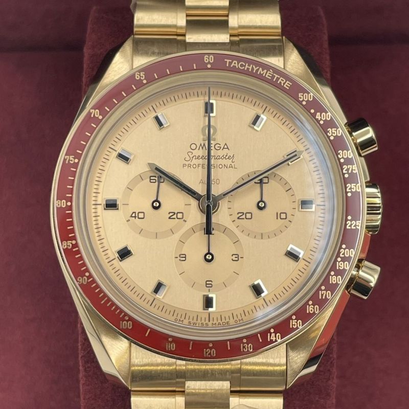 オメガ スピードマスター 310.60.42.50.99.001 アポロ11号50周年記念モデル イエロ﻿ー 42mm