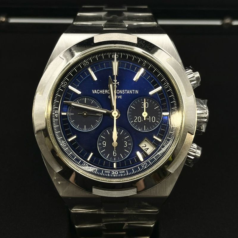 ヴァシュロンコンスタンタン オーヴァーシーズ・クロノグラフ 5500V/110A-B148 ブルー 42.5mm