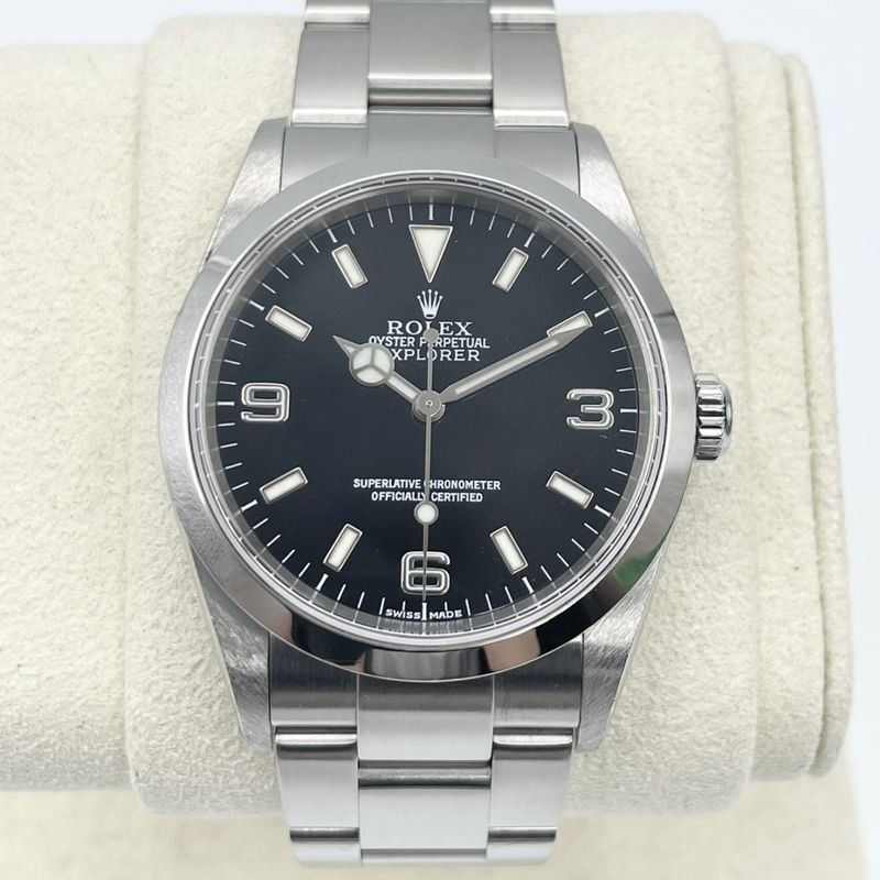 ロレックス エクスプローラー 114270 ブラック ステンレススチール 36mm