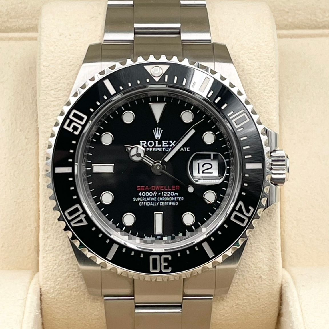 ロレックス シードゥエラー 126600 ブラック ステンレススチール 43mm