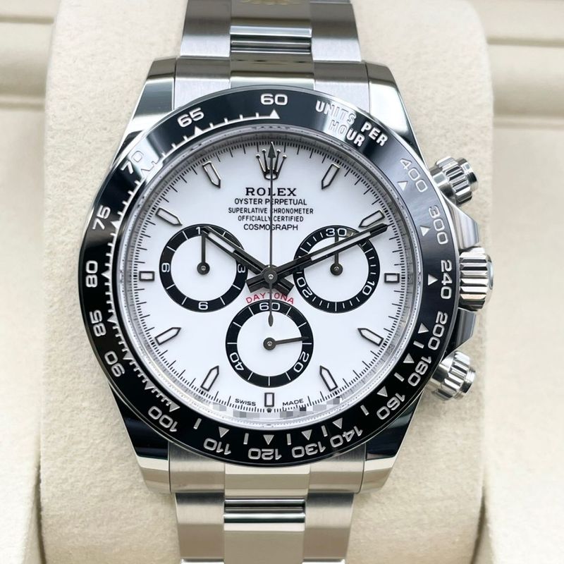 ロレックス デイトナ 126500LN ホワイト ステンレススチール 40mm