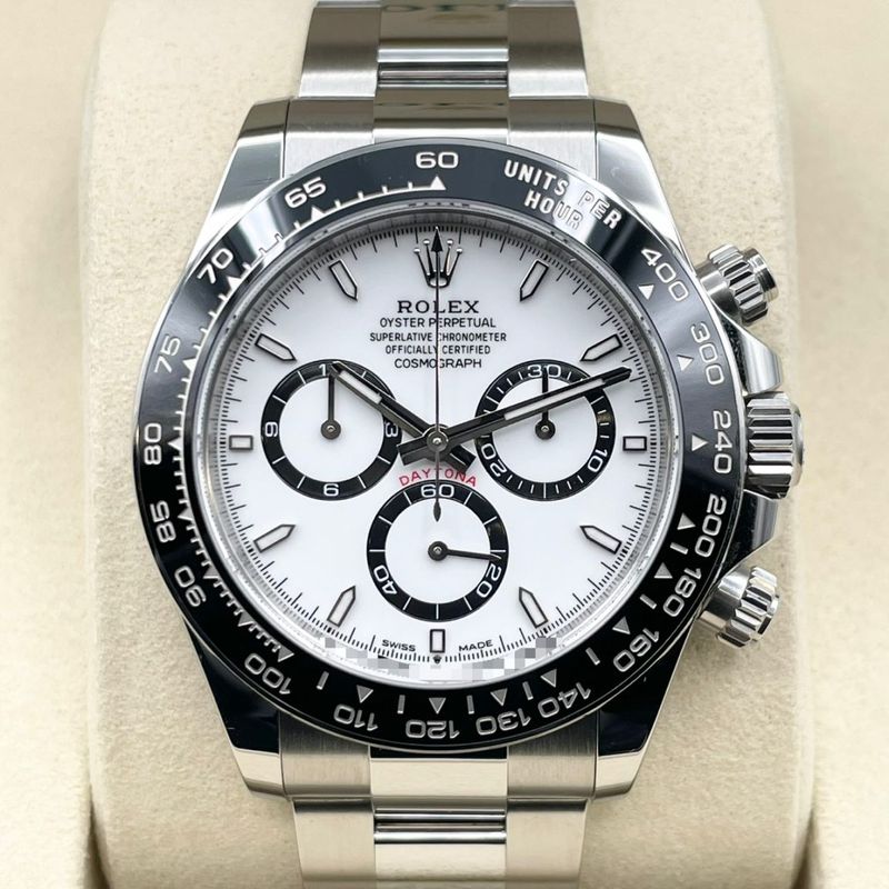 ロレックス デイトナ 126500LN ホワイト ステンレススチール 40mm