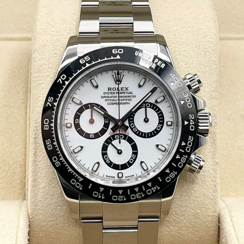 ロレックス デイトナ 116500LN ステンレススチール ホワイト 40mm