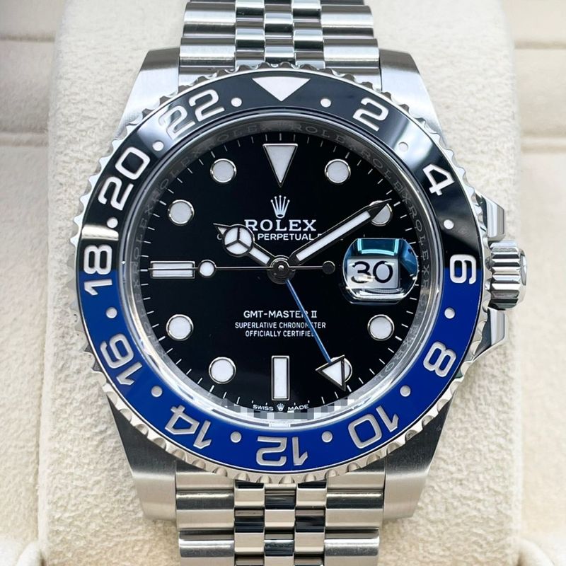 ロレックス GMTマスターII 126710BLNR バットマン ジュビリーブレス ブラック 40mm