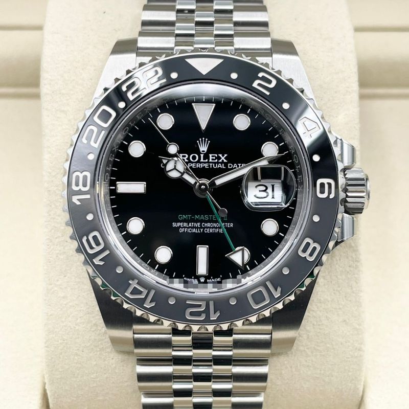 ロレックス GMTマスターII 126710GRNR ブラック ジュビリーブレス 40mm