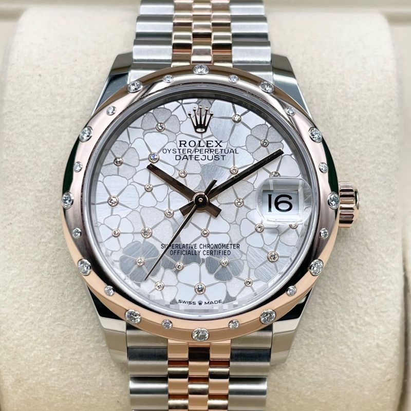 デイトジャスト 278341RBR フローラルモチーフ ジュビリーブレス 31mm