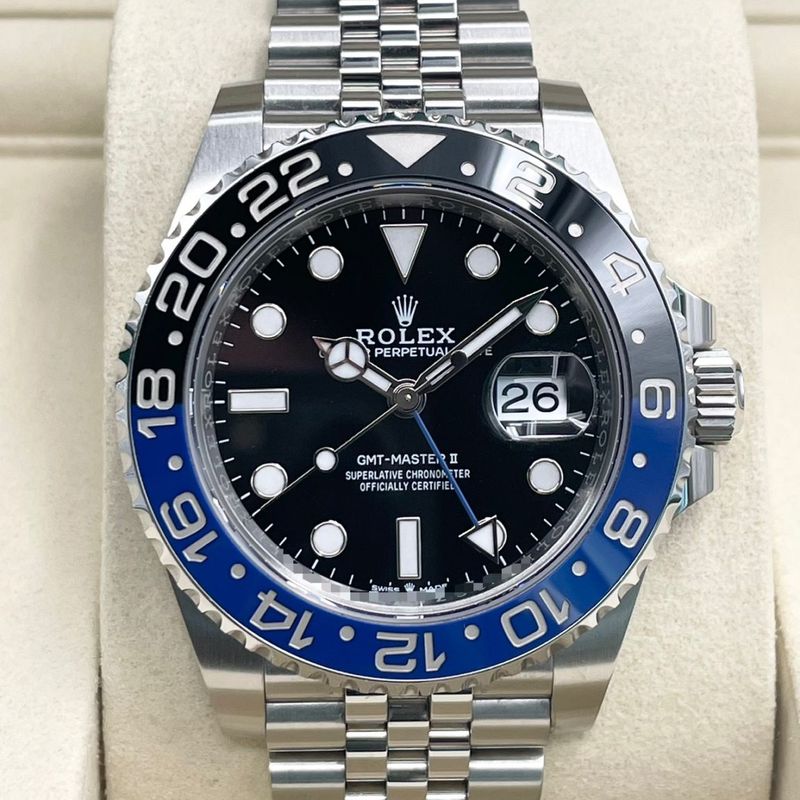 ロレックス GMTマスターII 126710BLNR バットマン ジュビリーブレス ブラック 40mm