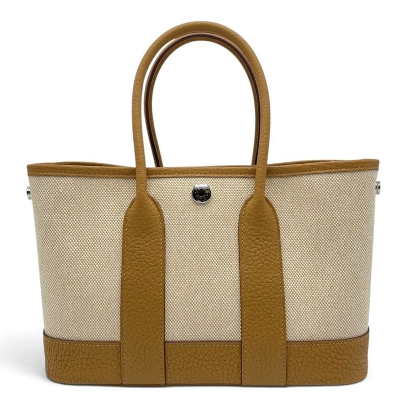 極美品‼︎ HERMES エルメス ガーデンパーティーPM ネゴンダ ゴールド エルメス ネオガーデンパーティー TTPM エクリュ/ゴールド トワル