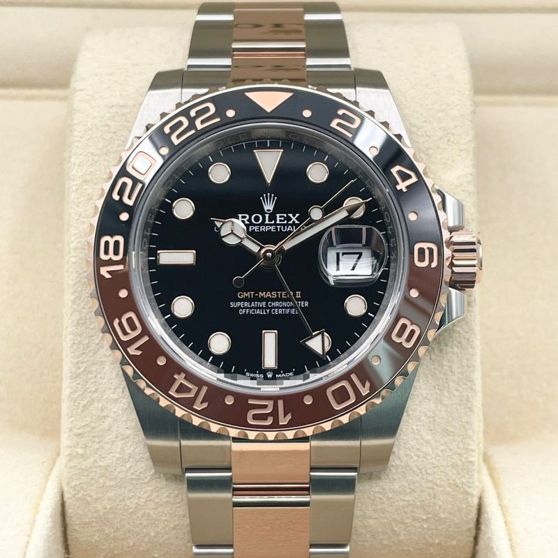 GMTマスターII 126711CHNR カフェオレ ブラック 40mm