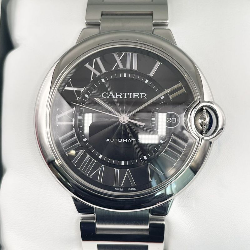 カルティエ バロンブルードゥカルティエ W6920042 ブラック 42mm