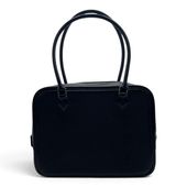 エルメス ミニプリュム 20 ノワール シェーブル シルバー金具 K刻印