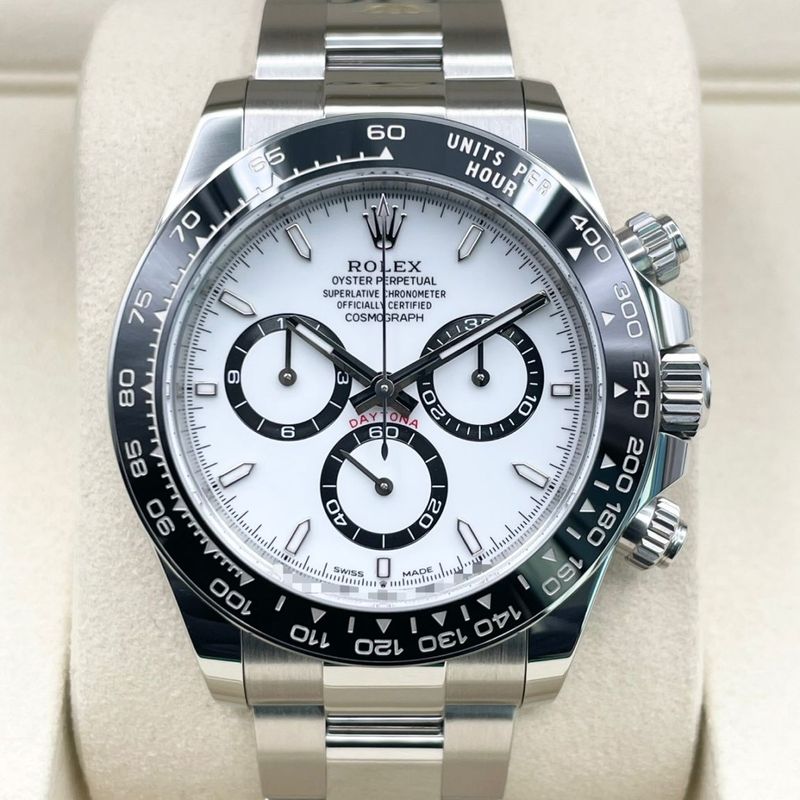 ロレックス デイトナ 126500LN ホワイト ステンレススチール 40mm