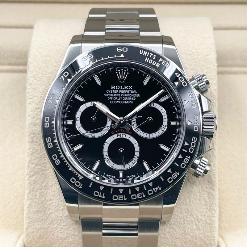 ロレックス デイトナ 126500LN ブラック ステンレススチール 40mm