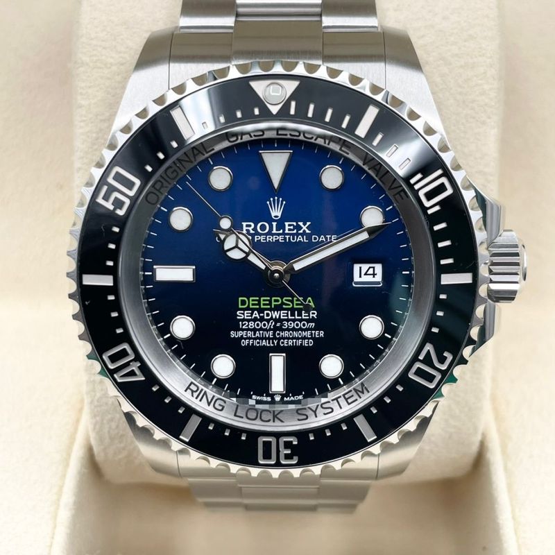 ロレックス シードゥエラー ディープシー 126660 Dブルー ステンレススチール 44mm