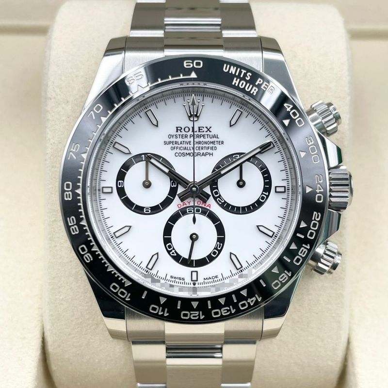 ロレックス デイトナ 126500LN ホワイト ステンレススチール 40mm