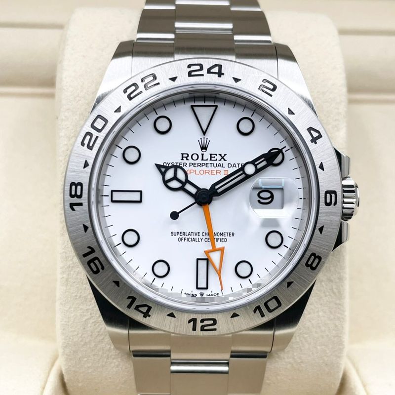 ロレックス エクスプローラーII 226570 ホワイト ステンレススチール 42mm