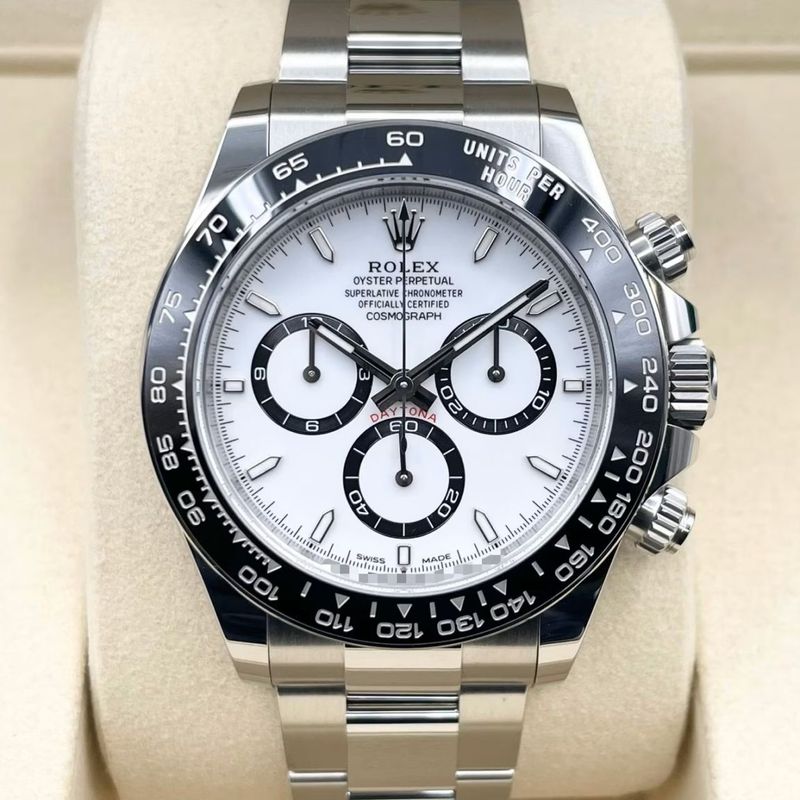 ロレックス デイトナ 126500LN ホワイト ステンレススチール 40mm