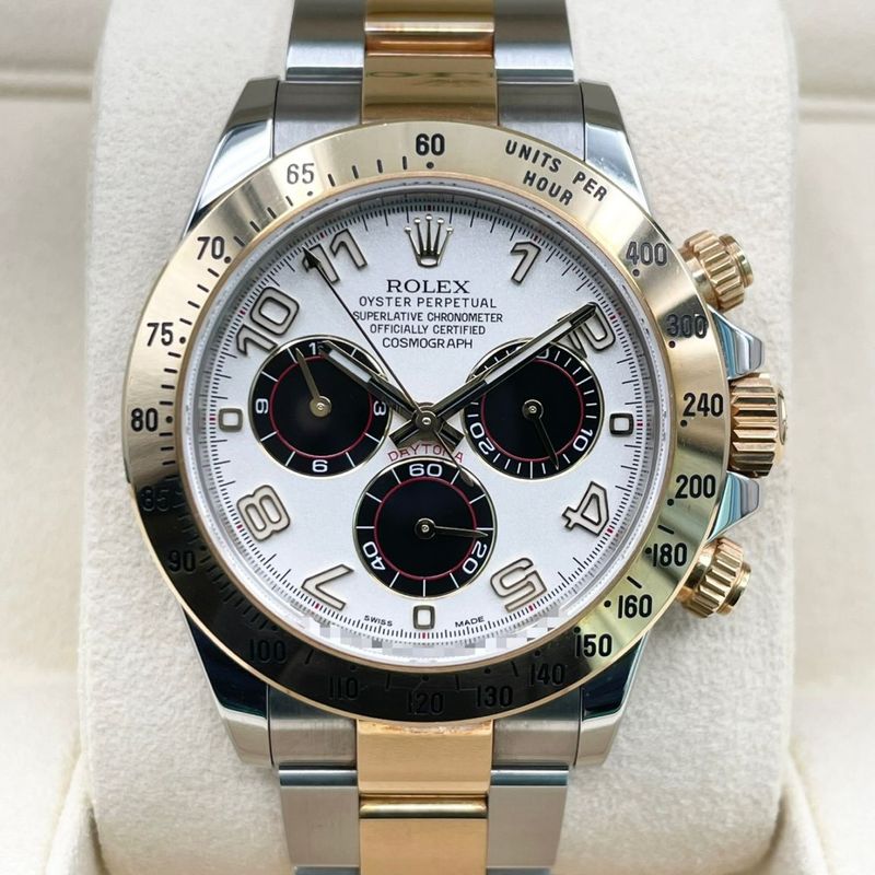 ロレックス デイトナ 116523 ホワイト＆ブラック 40mm