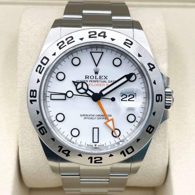 ロレックス エクスプローラーII 226570 ホワイト ステンレススチール 42mm