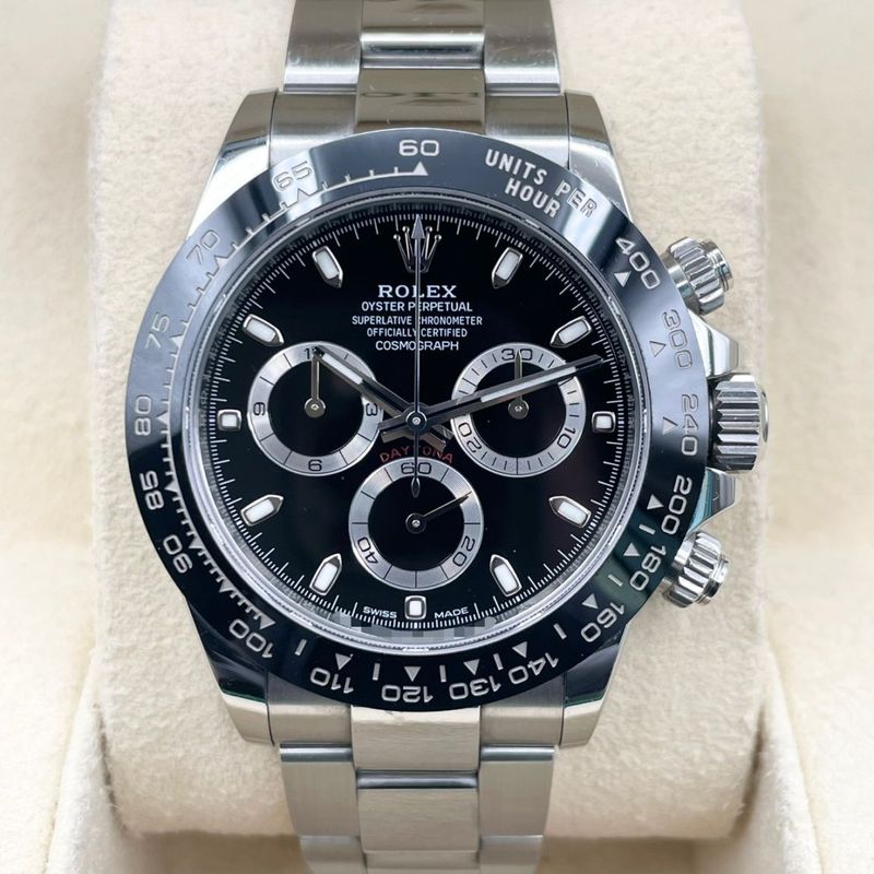 ロレックス デイトナ 116500LN ブラック ステンレススチール 40mm
