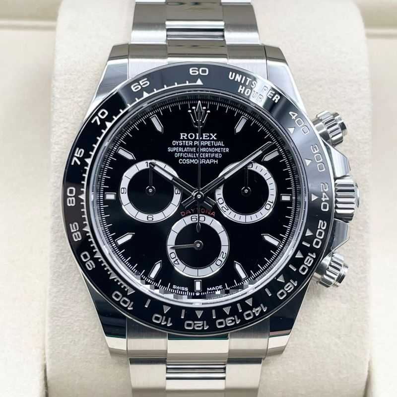 【保証書日付2026年4月】  ロレックス デイトナ 126500LN ブラック ステンレススチール 40mm