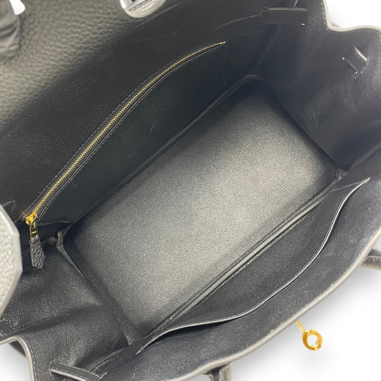 エルメス バーキン 30 ノワール トゴ ゴールド金具 W刻印