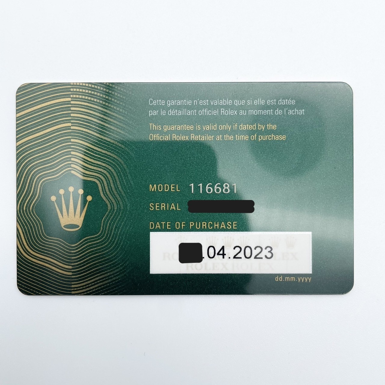 ディスコンモデル 新ギャラ付属！！】ロレックス ヨットマスター II