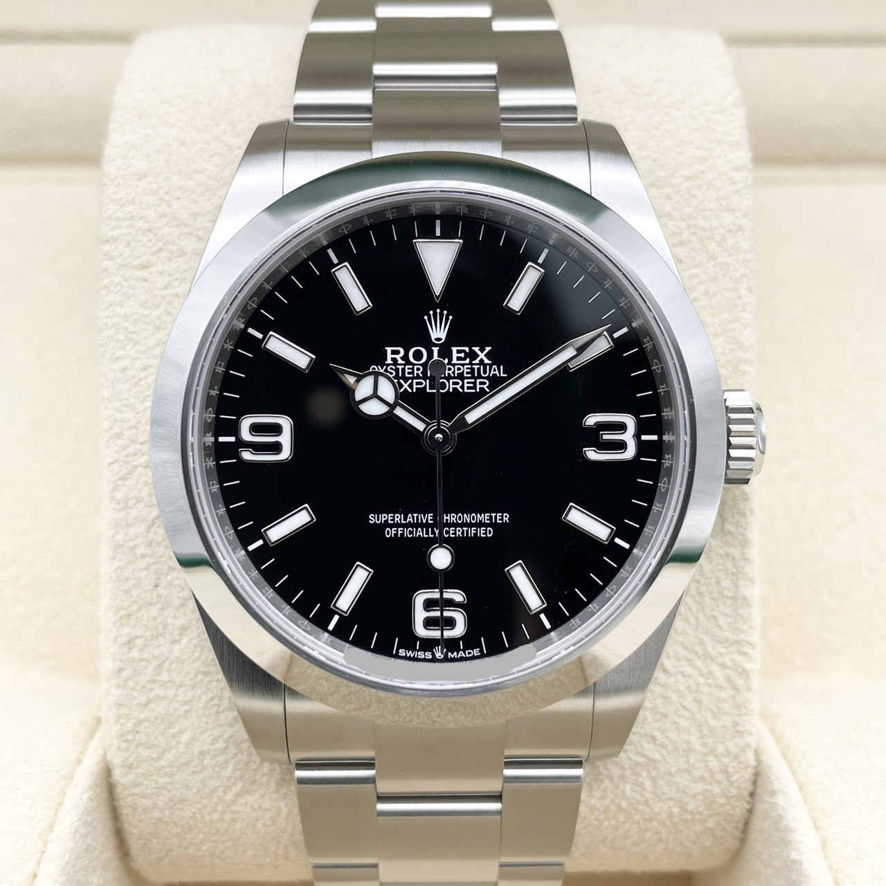 ロレックス エクスプローラー 224270 ブラック 40mm - ブランド品専門