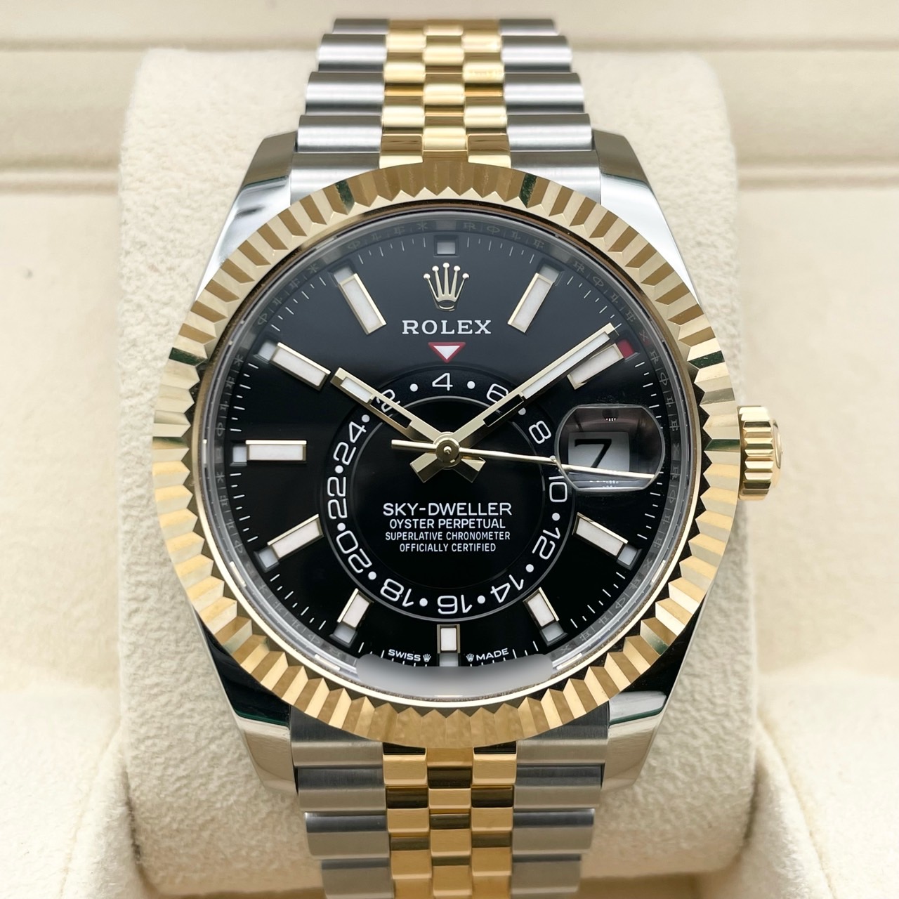 ロレックス スカイドゥエラー 336933 ブラック 42mm