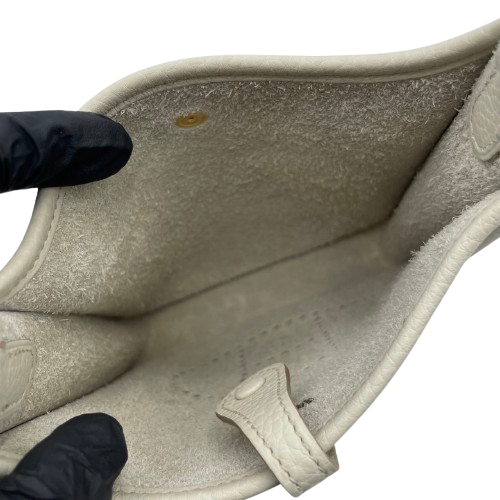 エルメス ミニエヴリン アマゾーヌ TPM べトン トリヨンクレマンス ゴールド金具 W刻印