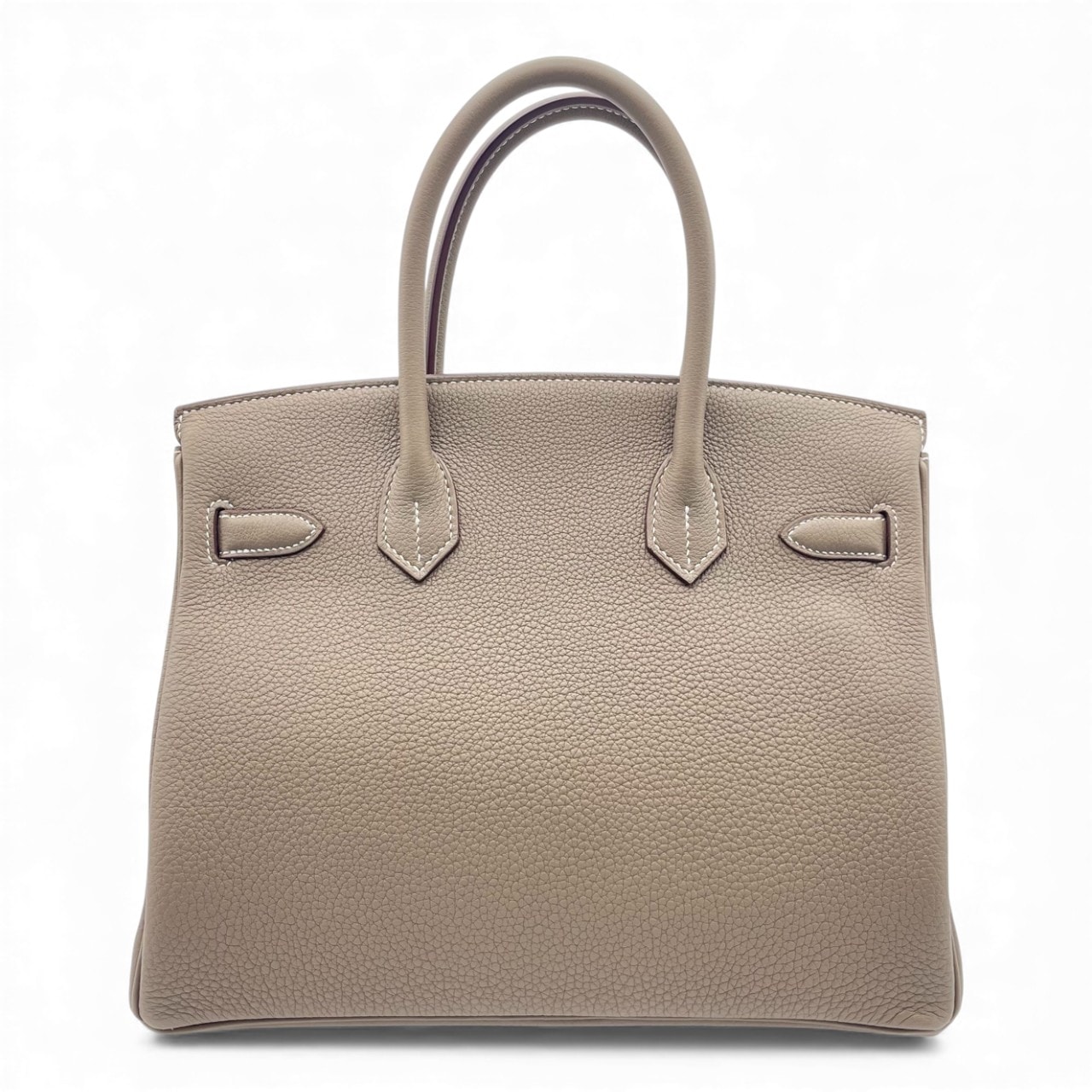 エルメス バーキン 30 エトゥープ トゴ ゴールド金具 W刻印