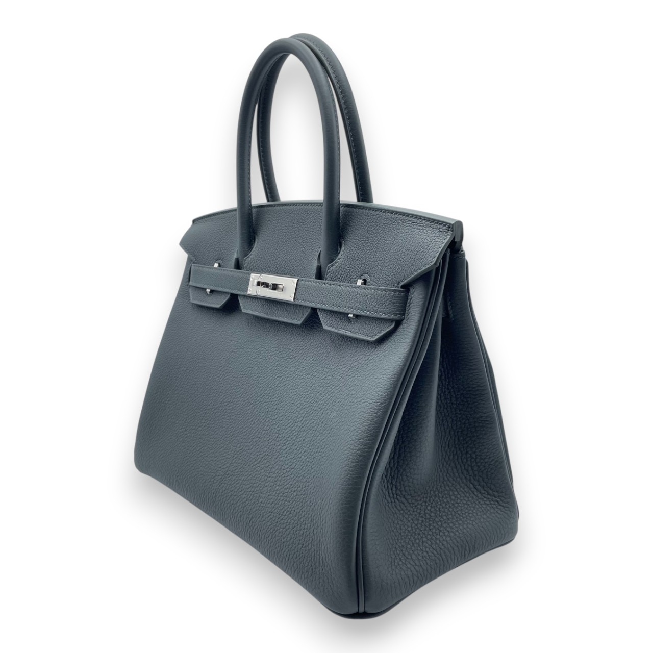 エルメス バーキン 30 ヴェールマングローブ トゴ シルバー金具 K刻印