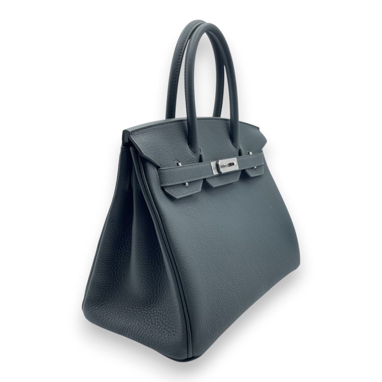 エルメス バーキン 30 ヴェールマングローブ トゴ シルバー金具 K刻印