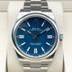 ロレックス オイスターパーペチュアル 134300 メッドブルー オイスターブレスレット 41mm