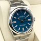 ロレックス オイスターパーペチュアル 134300 メッドブルー オイスターブレスレット 41mm