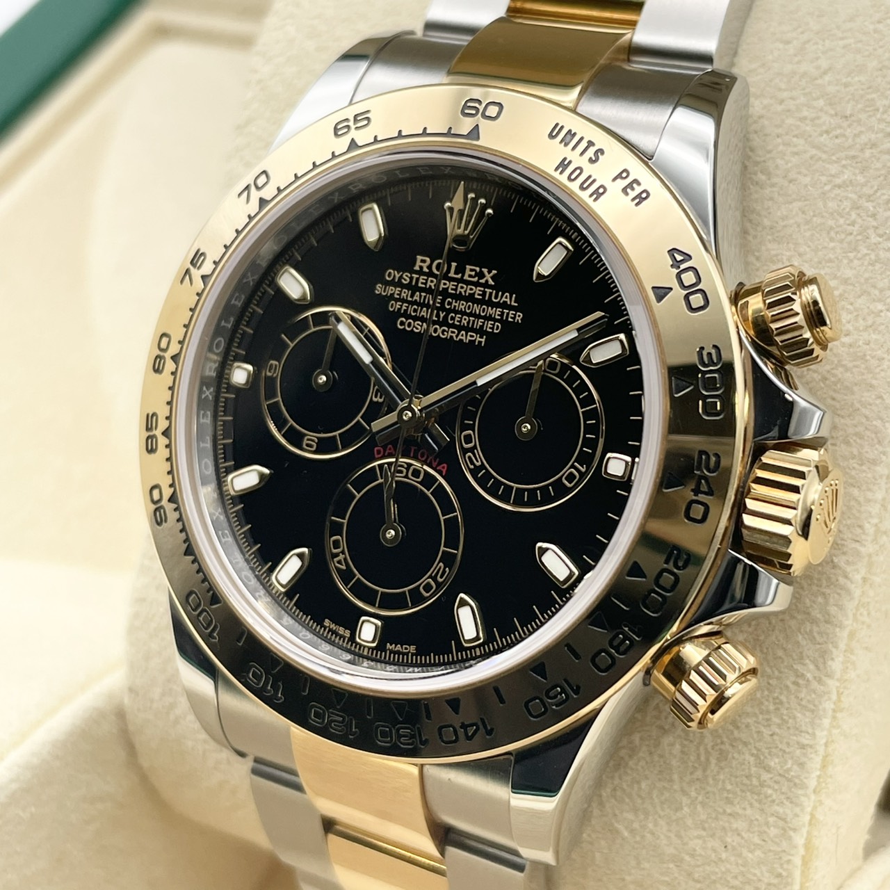 ロレックス デイトナ 116503 ステンレススチール+イエローゴールド ブラック 40mm