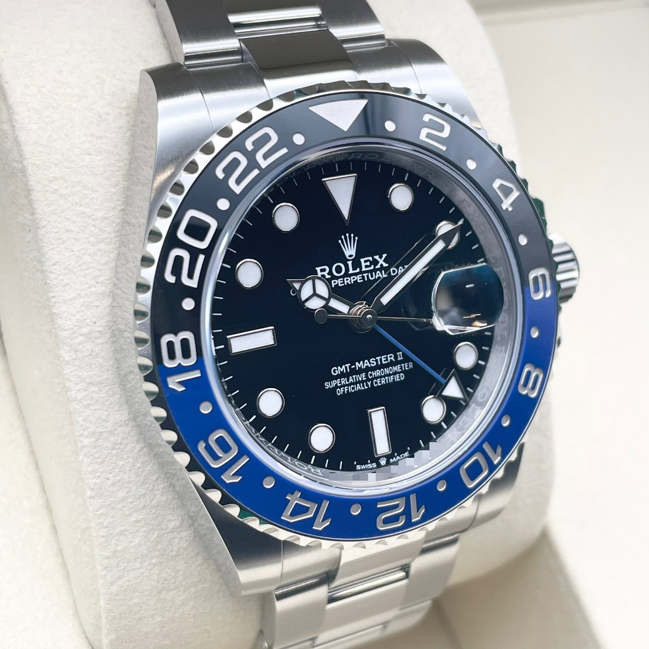 ロレックス GMTマスターII 126710BLNR バットマン オイスターブレス ブラック 40mm