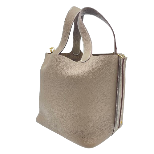 【新品】【K刻印2025製造】エルメス ピコタンロックMM エトゥープ 新品】【K刻印2025製造】エルメス ピコタンロックMM エトゥープ