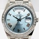 ロレックス デイデイト40 228396TBR アイスブルー ダイヤモンド プラチナ