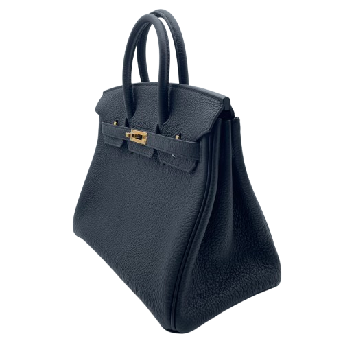 【現金特価】エルメス バーキン25 ノワール トゴ ゴールド金具 W刻印