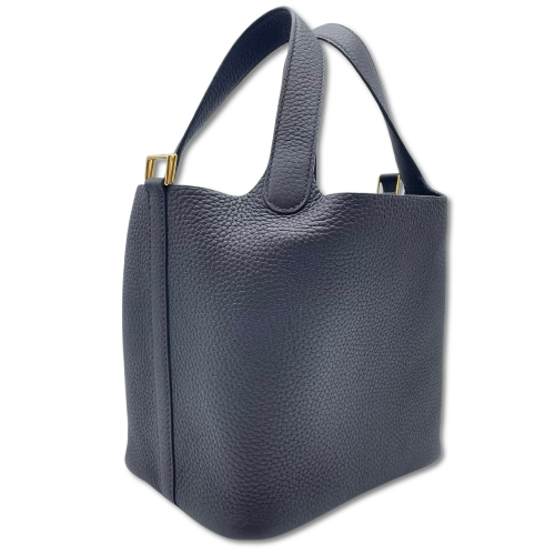 エルメス ピコタンロック PM プリュノワール トリヨンクレマンス ゴールド金具 W刻印