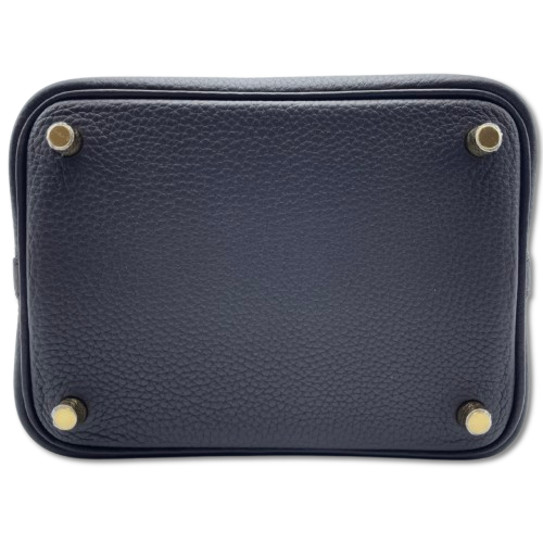 エルメス ピコタンロック PM プリュノワール トリヨンクレマンス ゴールド金具 W刻印