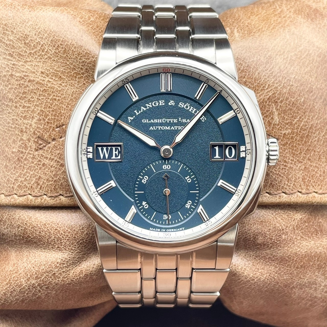 A.ランゲ＆ゾーネ オデュッセウス 363.179 ダークブルー ステンレススチール 40.5mm