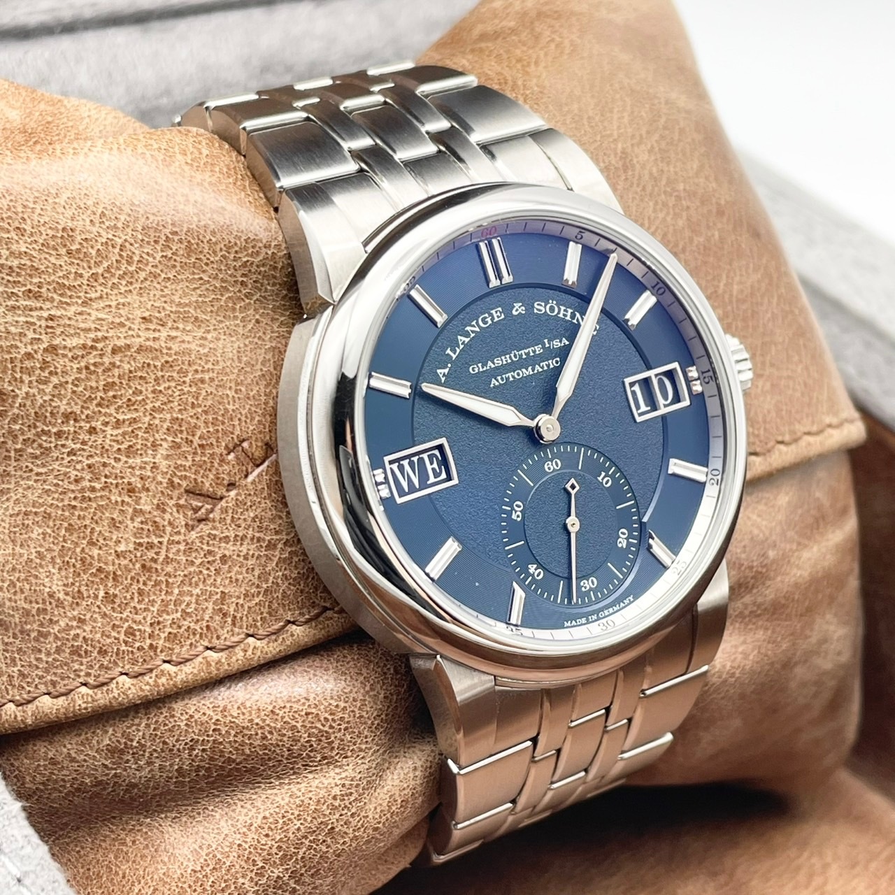 A.ランゲ＆ゾーネ オデュッセウス 363.179 ダークブルー ステンレススチール 40.5mm