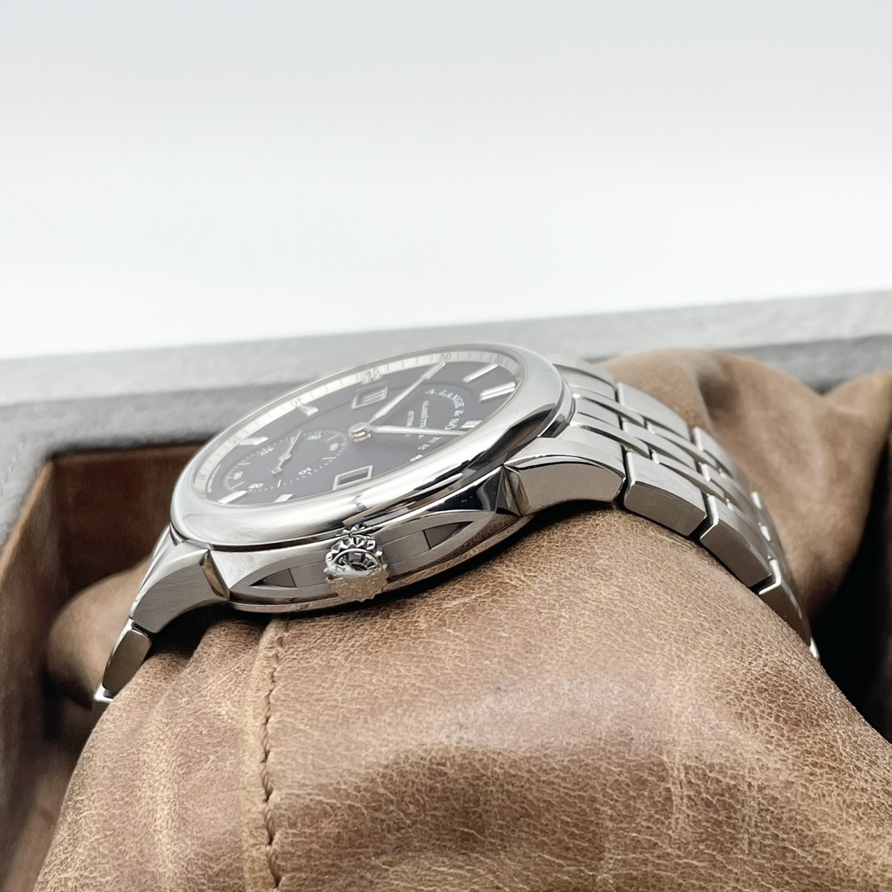 A.ランゲ＆ゾーネ オデュッセウス 363.179 ダークブルー ステンレススチール 40.5mm