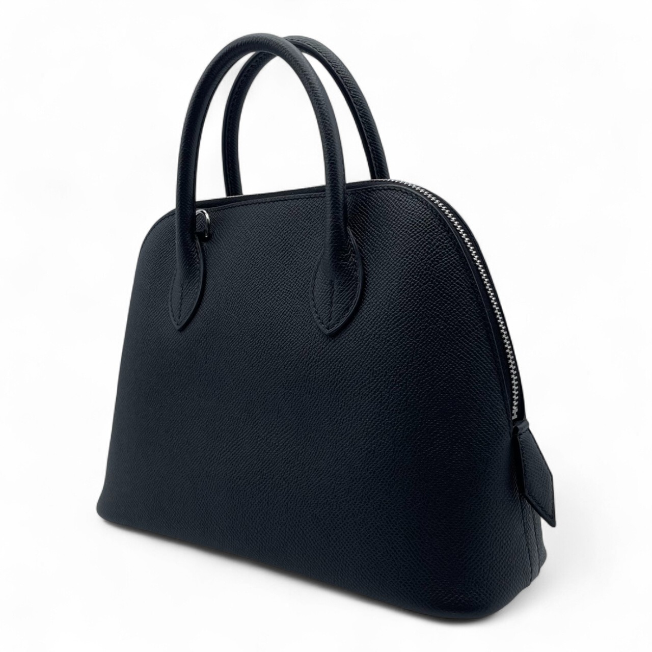 エルメス ボリード1923 25 ノワール エプソン シルバー金具 K刻印