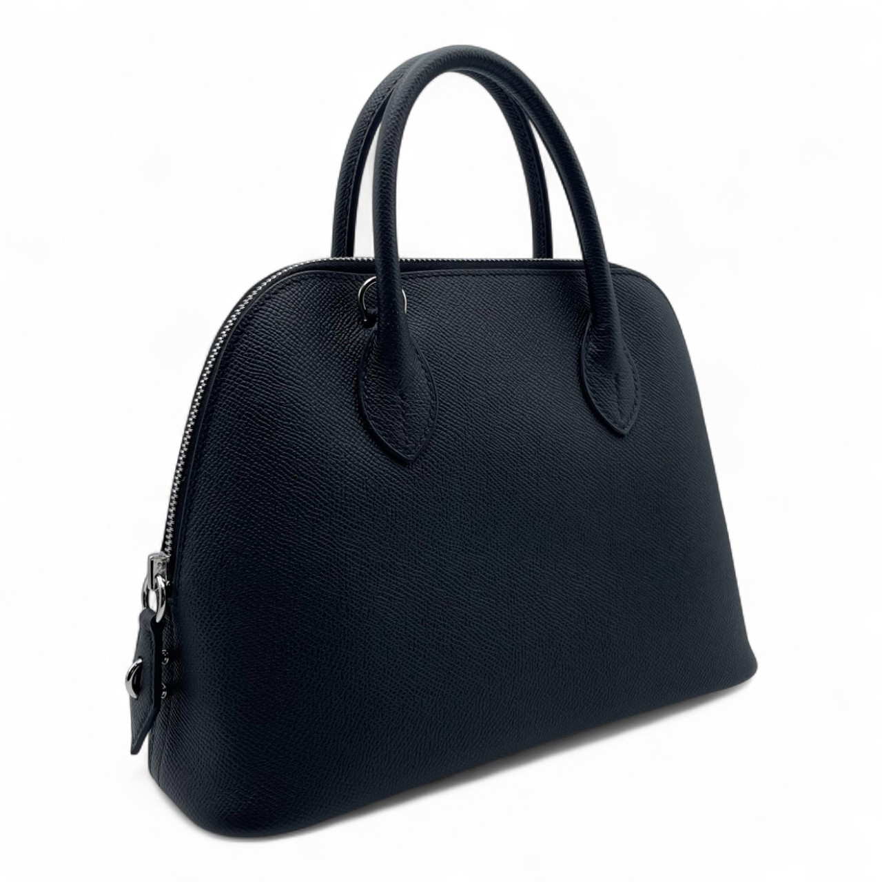 エルメス ボリード1923 25 ノワール エプソン シルバー金具 K刻印