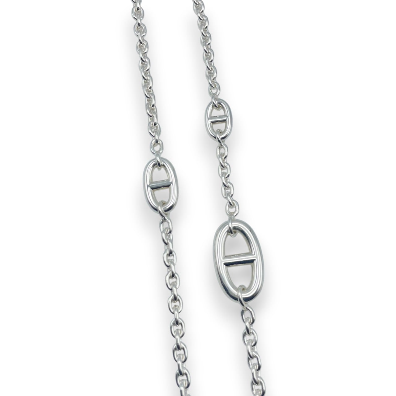 エルメス ファランドール ネックレス 120cm シルバー925 - ブランド品