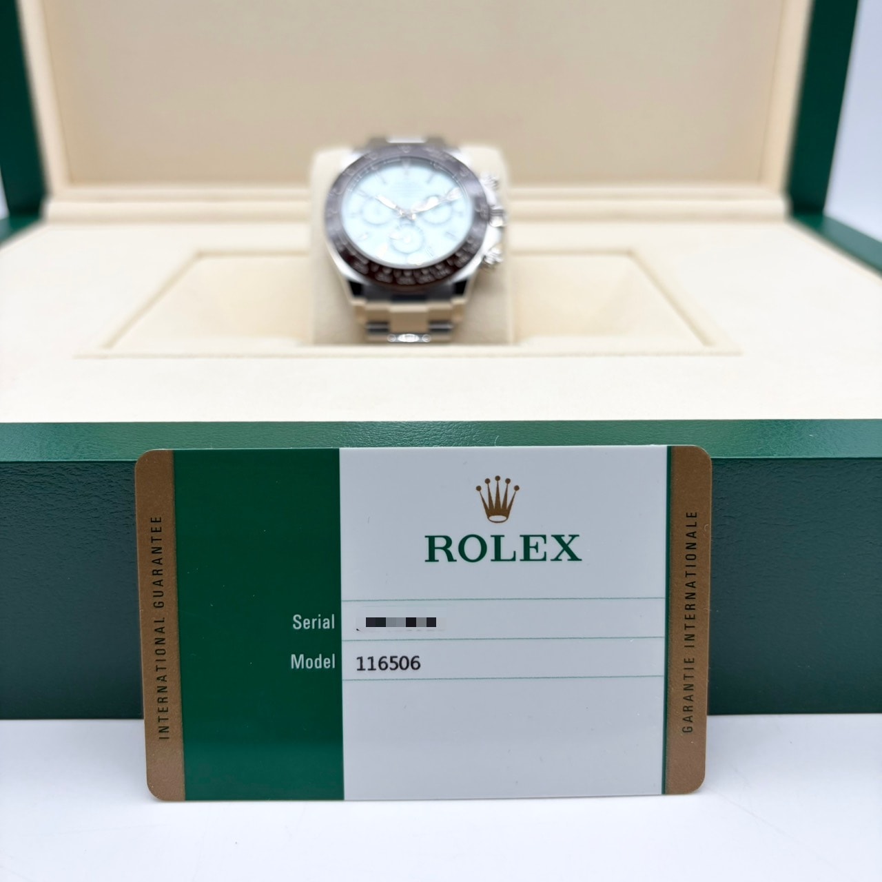 ロレックス デイトナ 116506A アイスブルー プラチナ 40mm