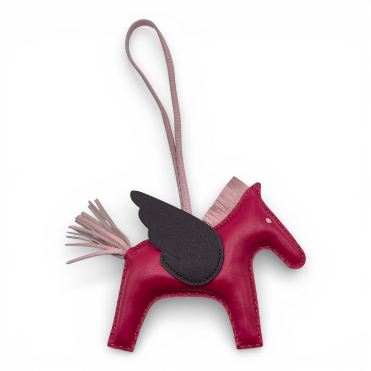 エルメス ペガサスチャーム MM フランボワーズ/ローズサクラ/ルージュ